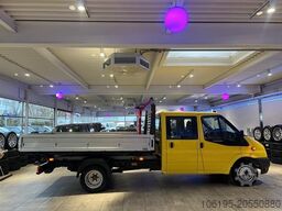 FORD Transit 2,4 D Maxi DoKa 3-Seiten Kipper*Kran*