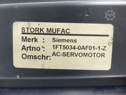 Siemens FT5034-0AF01 -1 - Z Analogmotor SN: E0X90135501002