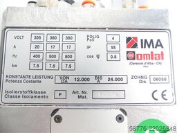  IMA Omlat Elektrospindel 7,5kW 305/308V~ Art.-Mat. Nr.: 140084