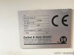 CNC Rundschleifmaschine Geibel + Hotz