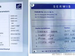 FANUM SIGMA 5-OSIOWA OBRABIARKA CNC