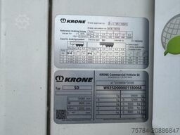 KRONE 3-ACHS KüHLAUFLIEGER, THERMO KING, DOPPELSTOCK, BLUMENBREITE MIETAUF MöGLICH