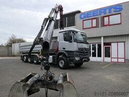 Mercedes-Benz Arocs 3643 | 8X4 Tridem | 3 Side Tipper | Fassi...