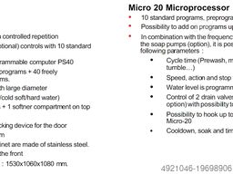 Treysse Ipso HF304C Industrie Waschmaschine