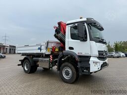 MERCEDES-BENZ Arocs 1835 4x4 Allrad Fassi F135 Kran Kipper
