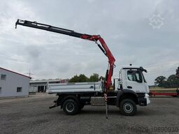 MERCEDES-BENZ Arocs 1835 4x4 Allrad Fassi F135 Kran Kipper