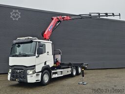 Renault T-430 / 6X2 / HMF 26TM / CRANE / GRUE