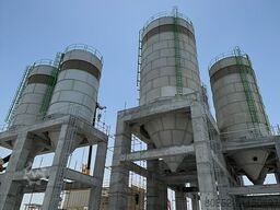 Polygonmach 1000 TONS BOLTED TYPE CEMENT SILO