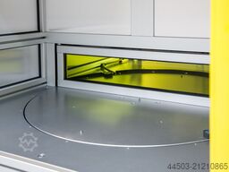 SK LASER GmbH F50iW1 – 50 W Faserlaser mit Drehteller