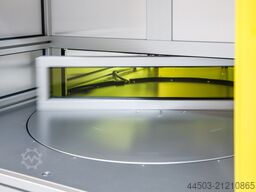 SK LASER GmbH F50iW1 – 50 W Faserlaser mit Drehteller