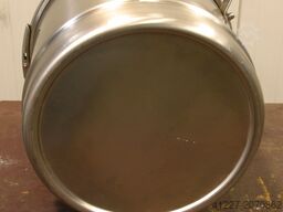 Edelstahl Ø 375/H300 mm