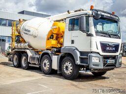 MAN TGS 32.400BB+LIEBHERR 8M³+BAND/TAPIS 16m