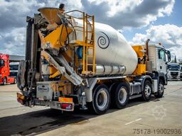 MAN TGS 32.400BB+LIEBHERR 8M³+BAND/TAPIS 16m