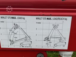 Winlet 575 glass lifter, glass robot, mobile crane 575