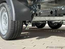 Martz GT PLUS 850/3 S 3,5T | ALUBODEN MITTIG | ALURAMPEN 853X215CM 3500KG AUTOTRAILER