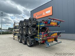 LAG stack of 3x 2012 LAG 40FT/45FT chassis / empty ...
