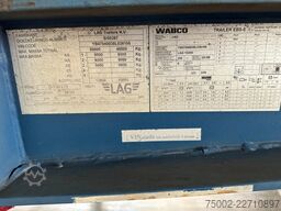 LAG stack of 3x 2012 LAG 40FT/45FT chassis / empty ...