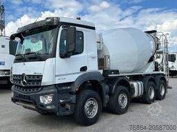 MERCEDES-BENZ AROCS 3743, 8X4 BETONMISCHER, EURO 6,  9M³ LIEBHERR MISCHER
