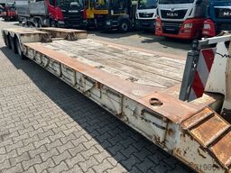 NOOTEBOOM Tiefbett Tieflader mit 3 Lenkbaren 12t Achsen