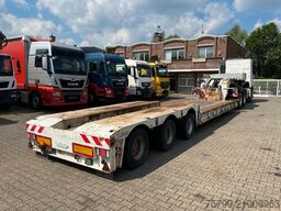 NOOTEBOOM Tiefbett Tieflader mit 3 Lenkbaren 12t Achsen