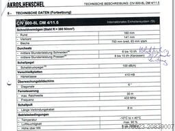 Akros Henschel CIV600-8L