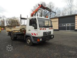 MAN Dreiseitenkippen MAN LE8.150 mit Kran Palfingen PFG7001