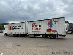 DAF XF 480 FAN LowDeck 6x2 Jumbo Inklusive Anhänger