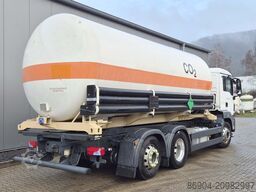MAN gas tank ADR truck for carbon dioxide