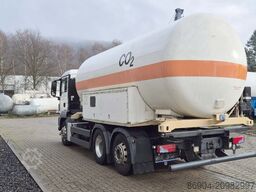 MAN gas tank ADR truck for carbon dioxide