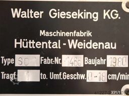 Gieseking SD 1  Ø 1000 mm