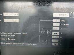 Deckel Maho DMG DMC 80H duo BLOCK