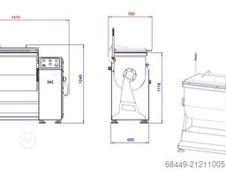 Barsso Peddelmenger 200 L., Type Barmix 200 D