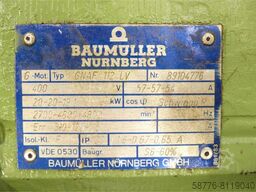 Baumüller GNAF 112 LV Gleichstrom - Motor SN:89104776