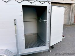 Vezeko VT 2700 ALUBODEN | RAMPE-/TÜR-KOMBI | TREIBGITTER 320X160X190CM VIEHANHÄNGER | RAMPENGUMMI | LÜFTUNG
