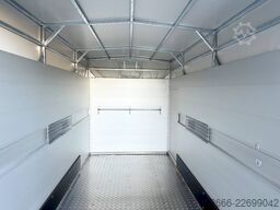 Vezeko VT 2700 ALUBODEN | RAMPE-/TÜR-KOMBI | TREIBGITTER 320X160X190CM VIEHANHÄNGER | RAMPENGUMMI | LÜFTUNG