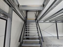 300 m², Traglast: 250 kg/m² Lichte Höhe: 3,0 m | Raster: 5,0 x 5,0
