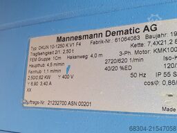 DEMAG / STAHL Kettenzug Demag / Stahl - 14 Stück.