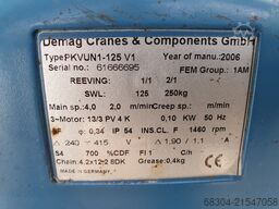 DEMAG / STAHL Kettenzug Demag / Stahl - 14 Stück.