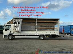 DAF LF220 Plane Spriegel Ladebordwand Dautel 1500 Kg