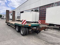 Humbaur HTD 409525-4A  4 Achs Tiefladeranhänger, kein Müller Mitteltal