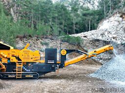 FABO Mobile Crushing Plant Mobile Tracked Jaw Crusher FTJ-1175