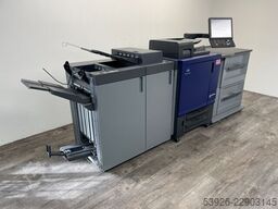 Minolta AccurioPress C4070 incl. Fiery, Paperdeck, Finisher and Duplex