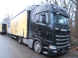 SCANIA S 500/Low Deck mit Aufliegen Getränke