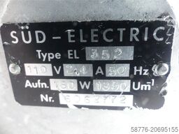  Süd - Electric Lüftermotor Typ EL 352 SN: 606272