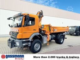 Mercedes-Benz Axor 1833 AK 4x4, Winterdienstausstattung, Kran