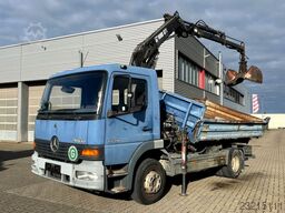 MERCEDES-BENZ Atego 1218 K 2-Achs Kipper Kran Hiab 071
