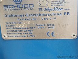 Schüco Dichtungseinziehmaschine PR