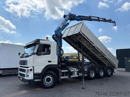 Volvo FM 12.380 + HMF 2220 K5 + 8X4 STEERING +TIPPER ...