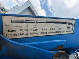 Volvo FM 12.380 + HMF 2220 K5 + 8X4 STEERING +TIPPER ...