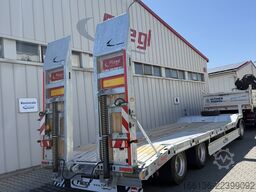 Fliegl Tiefladeanhänger DTS 300 Parabel/FH 6,5m